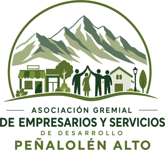 Logo del gremio: cordillera, comercios y vecinos unidos